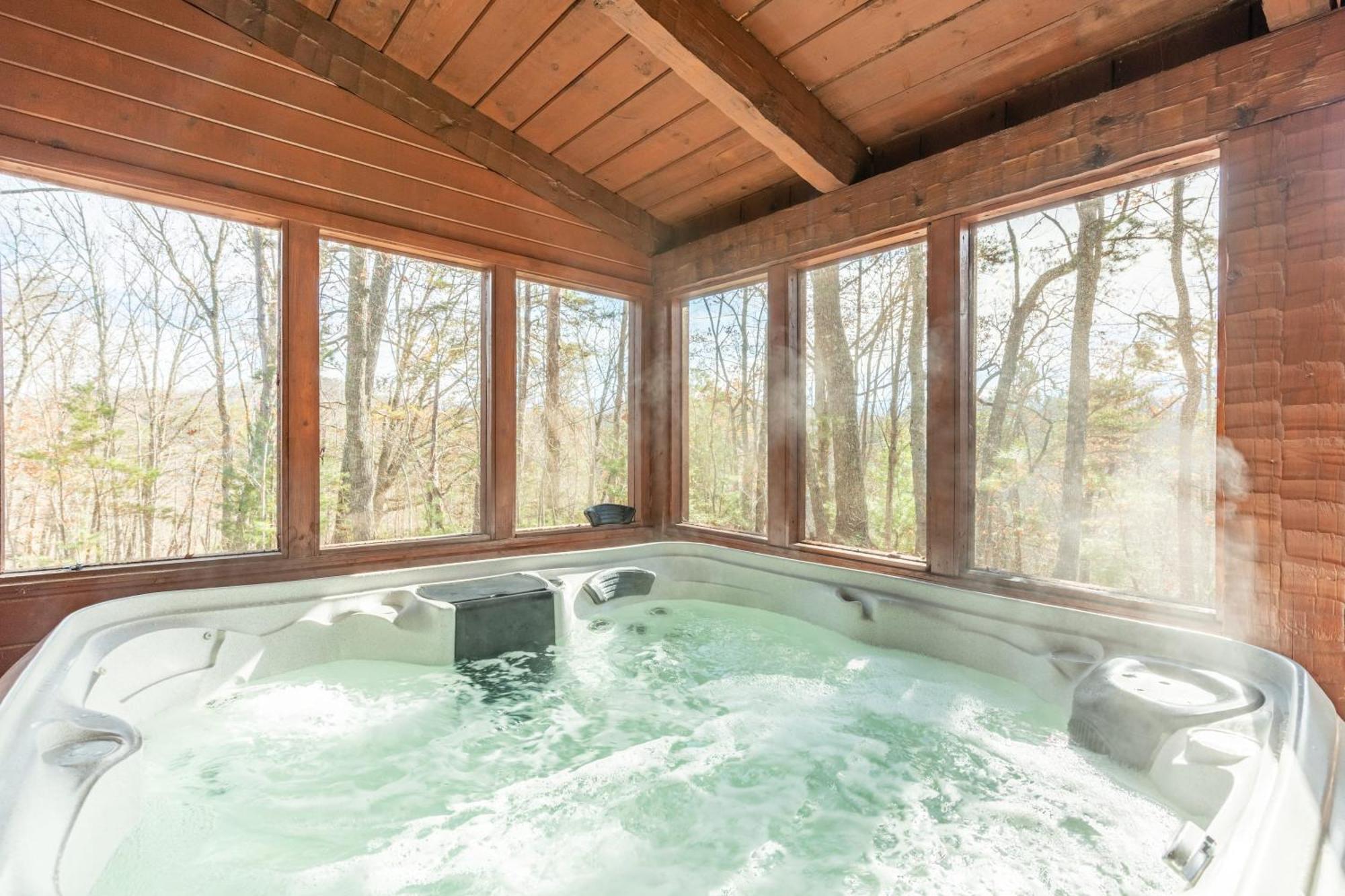 Dudley II By Avantstay Comfortable Cabin W Hot Tub Views ピジョンフォージ エクステリア 写真