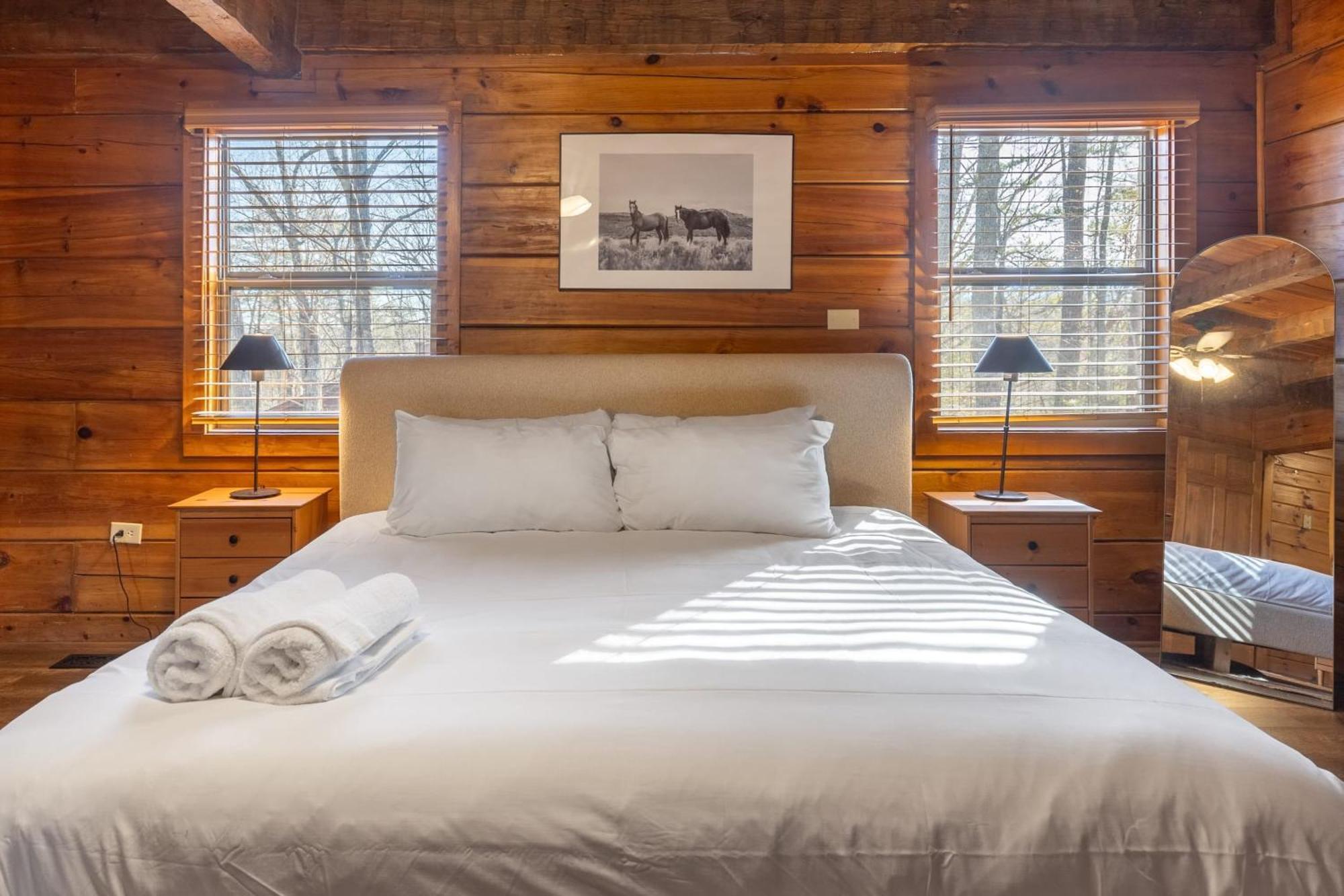 Dudley II By Avantstay Comfortable Cabin W Hot Tub Views ピジョンフォージ エクステリア 写真